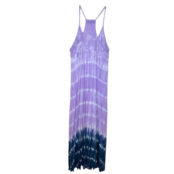 Michael Stars x Revolve “Gloria" Slip Maxi Dress, Tie-Dye Maxi Ombre - Purple XS - Picture 5 of 17